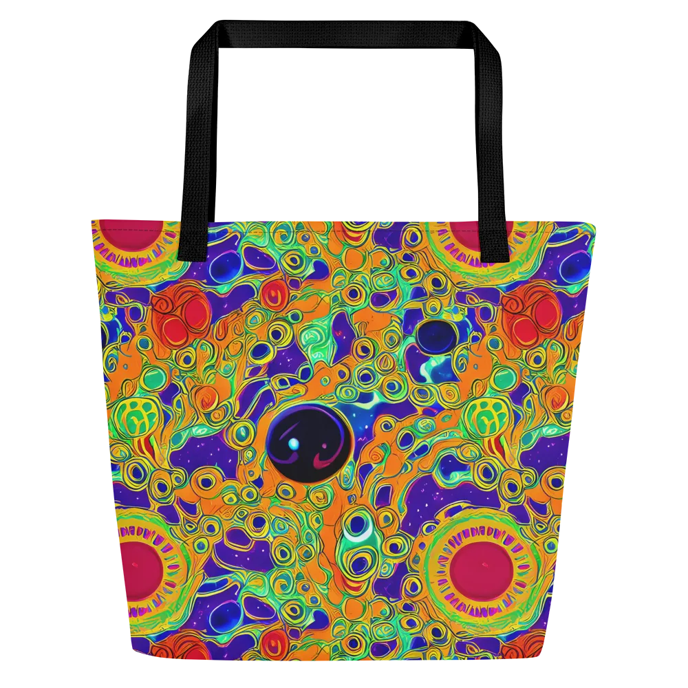 Infinite Tangle on Large Tote Bag W/ Pocket — Front