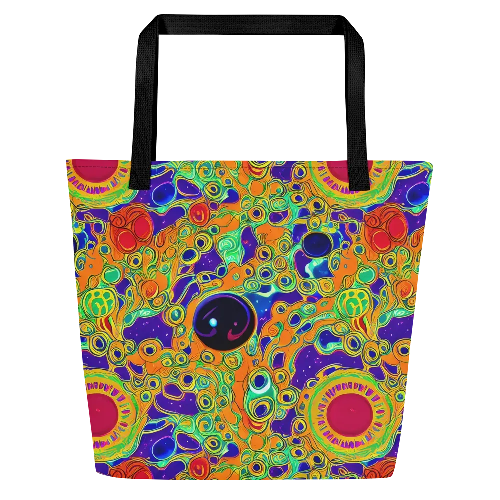 Infinite Tangle on Large Tote Bag W/ Pocket — Front