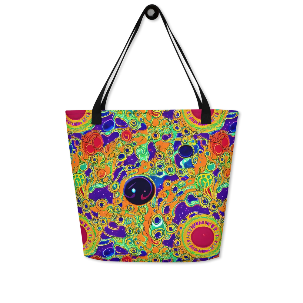 Infinite Tangle on Large Tote Bag W/ Pocket — Front