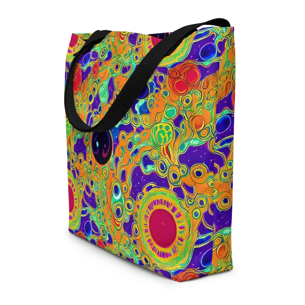 Infinite Tangle on Large Tote Bag W/ Pocket — Front