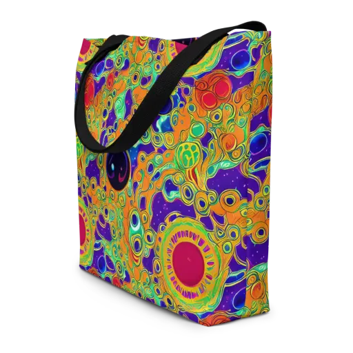 Infinite Tangle on a Large Tote Bag W/ Pocket