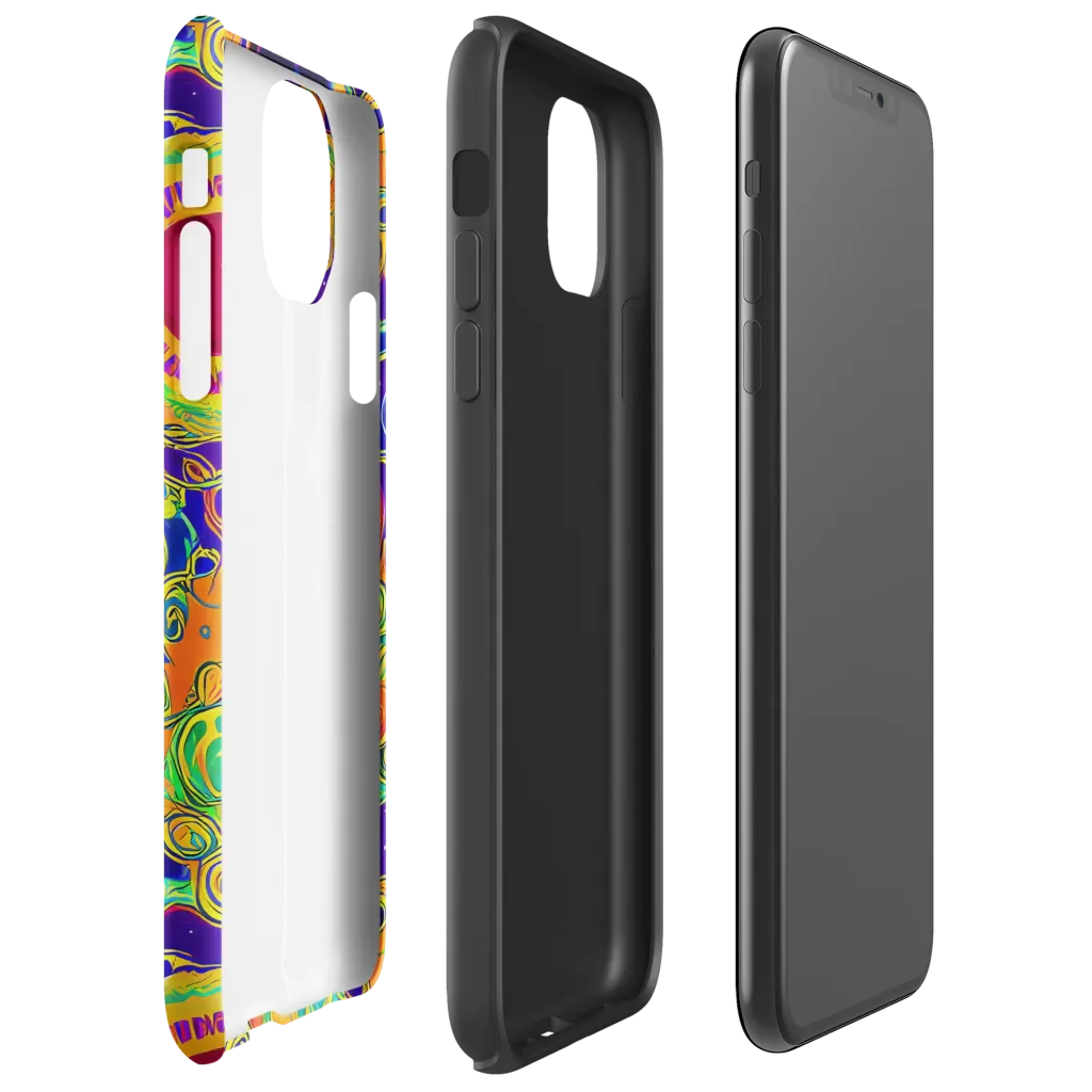Infinite Tangle on Tough Case for iPhone® — Right