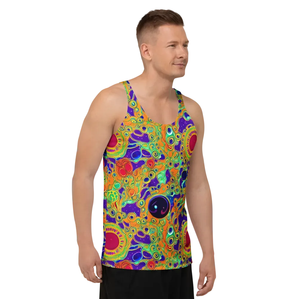 Infinite Tangle on Men's Tank Top — Right Front