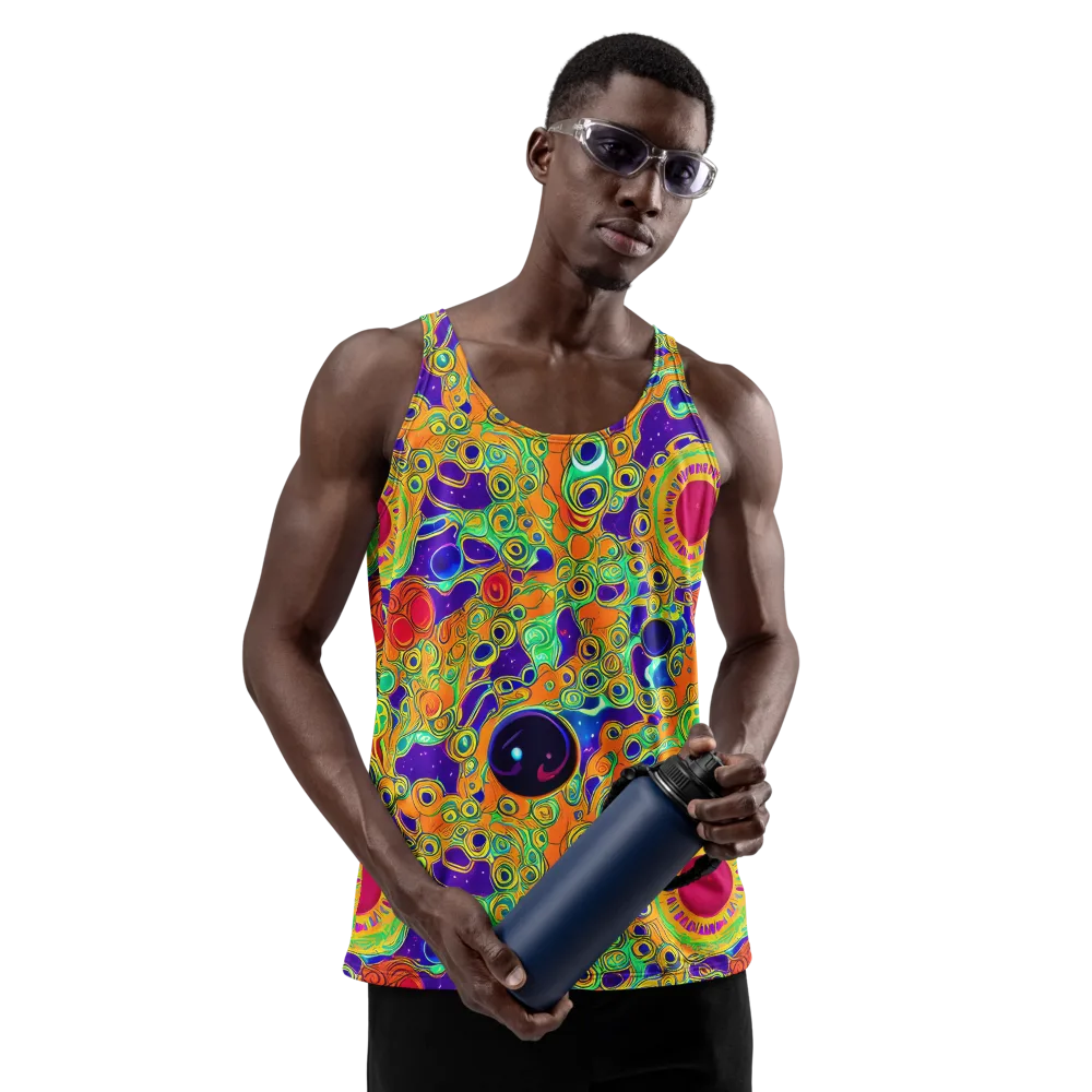 Infinite Tangle on Men's Tank Top — Front