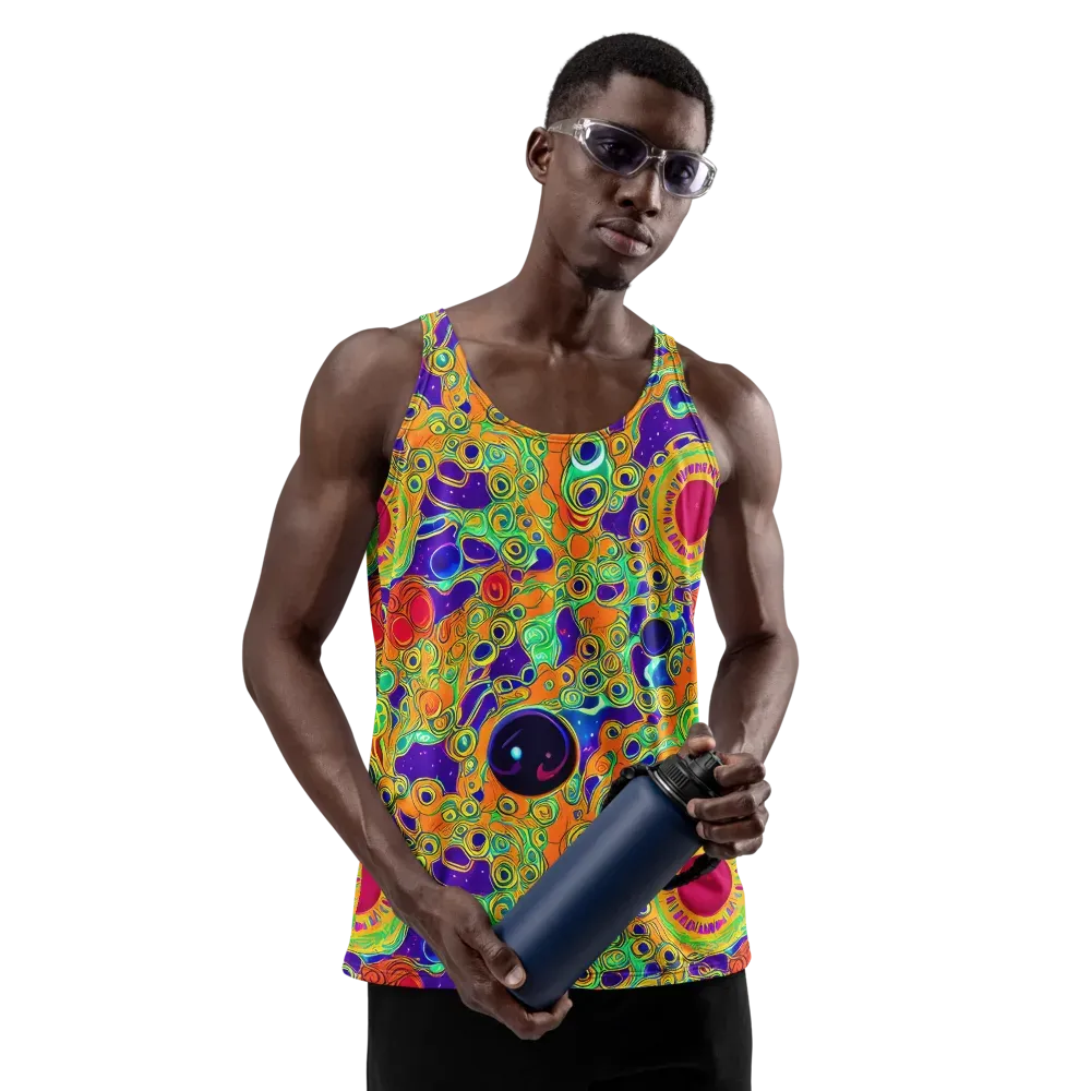 Infinite Tangle on Men's Tank Top — Front
