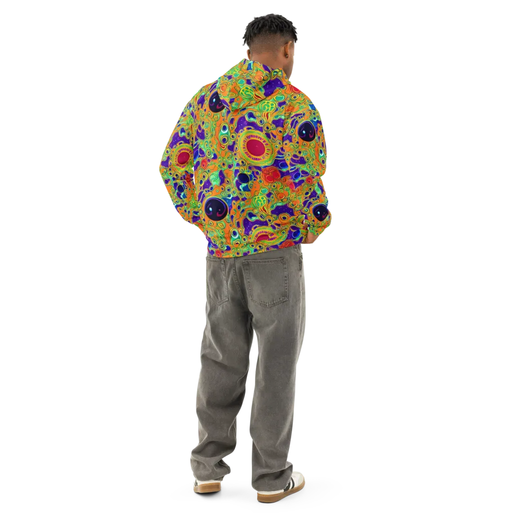 Infinite Tangle on Cotton Hoodie — Back