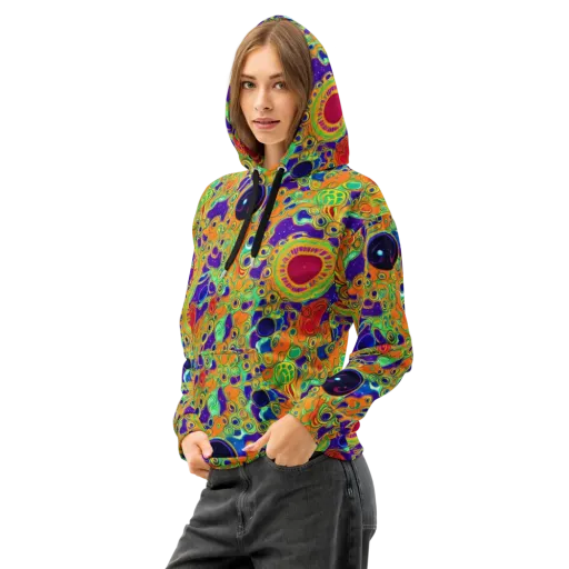 Infinite Tangle on a Cotton Hoodie