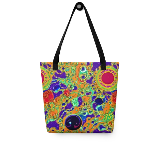 Infinite Tangle on a Tote Bag