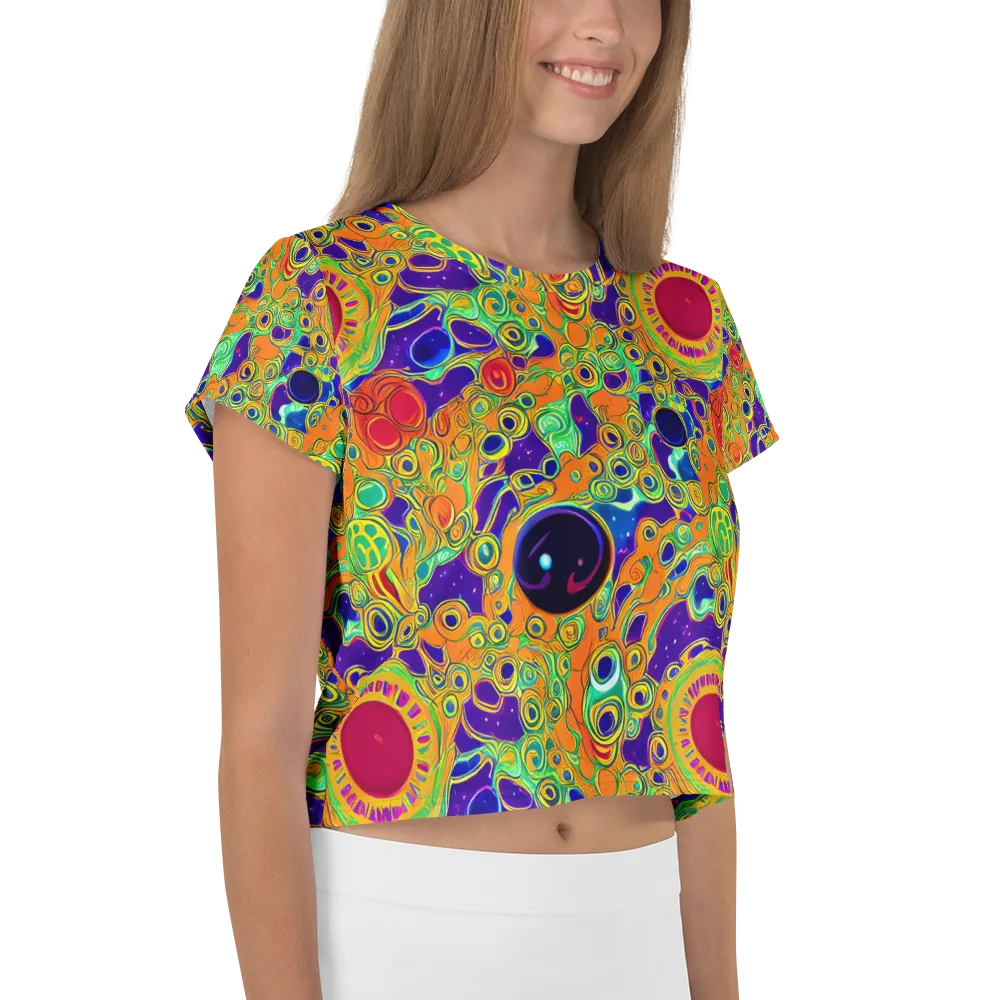 Infinite Tangle on Crop Tee — Right