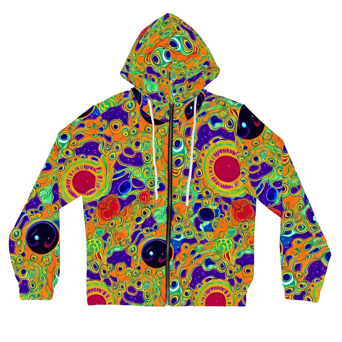 Infinite Tangle on Women's Full-Zip Hoodie — Front