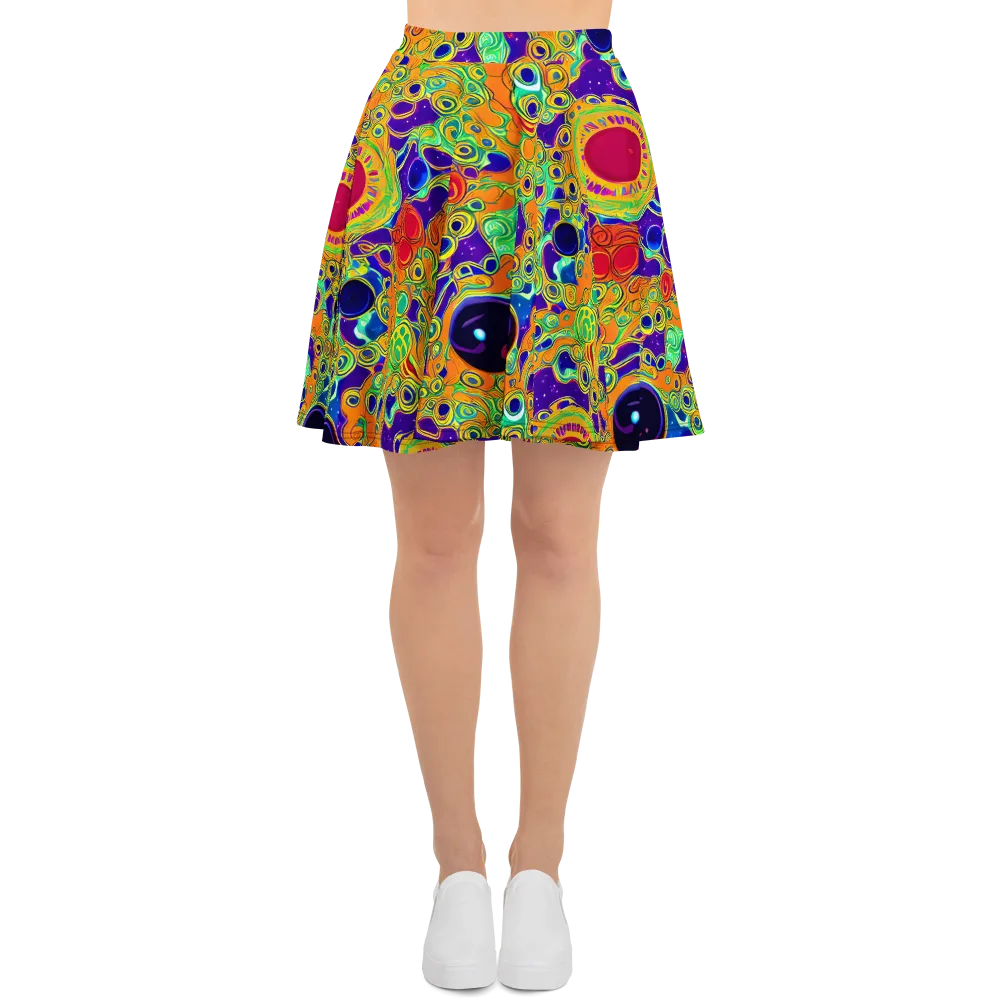 Infinite Tangle on Skater Skirt — Front