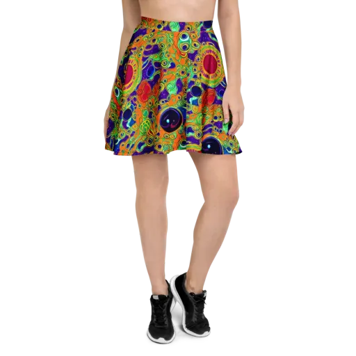 Infinite Tangle on a Skater Skirt