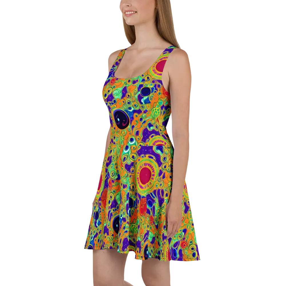 Infinite Tangle on Skater Dress — Left