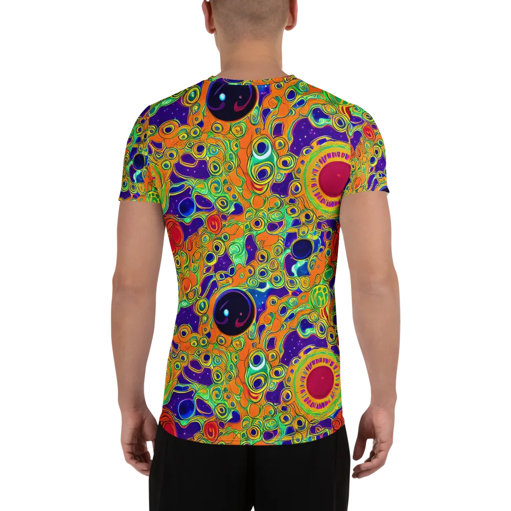 Infinite Tangle on Men's Athletic T-Shirt — Back