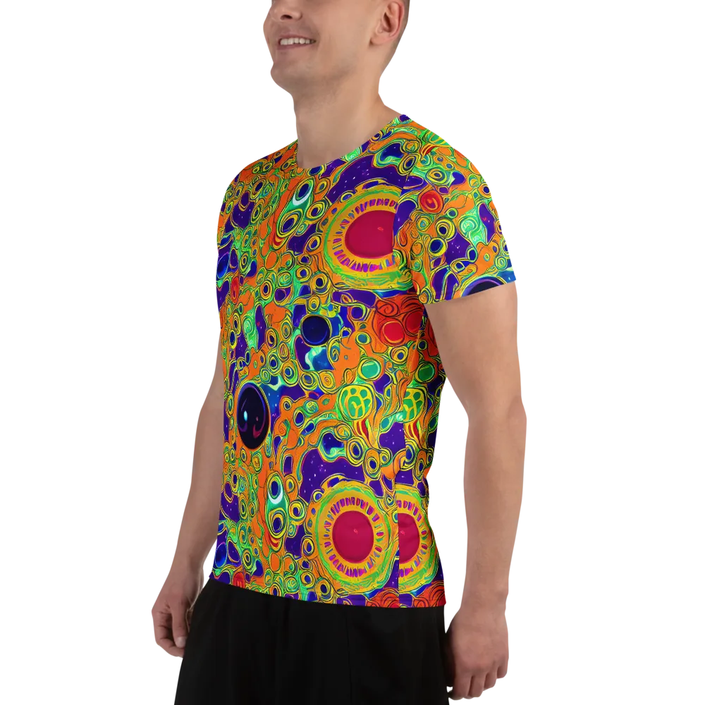 Infinite Tangle on Men's Athletic T-Shirt — Left