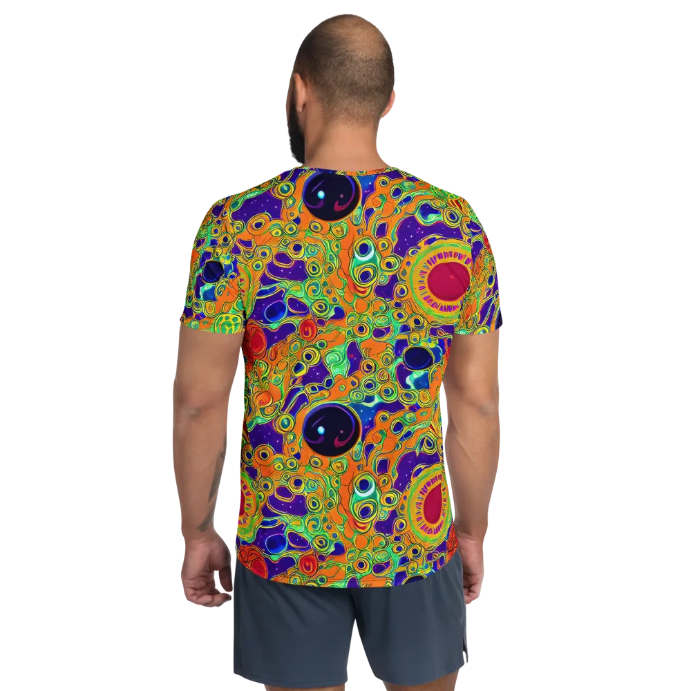 Infinite Tangle on Men's Athletic T-Shirt — Back