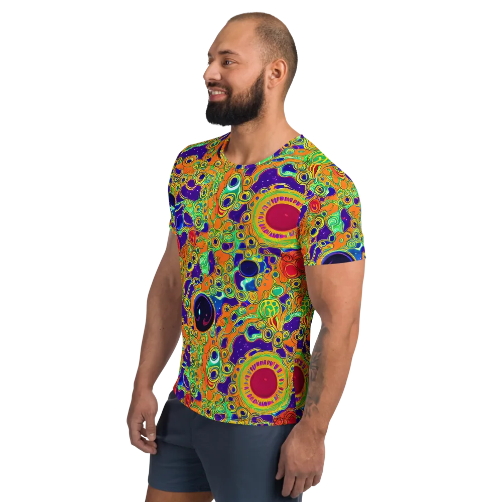 Infinite Tangle on Men's Athletic T-Shirt — Left