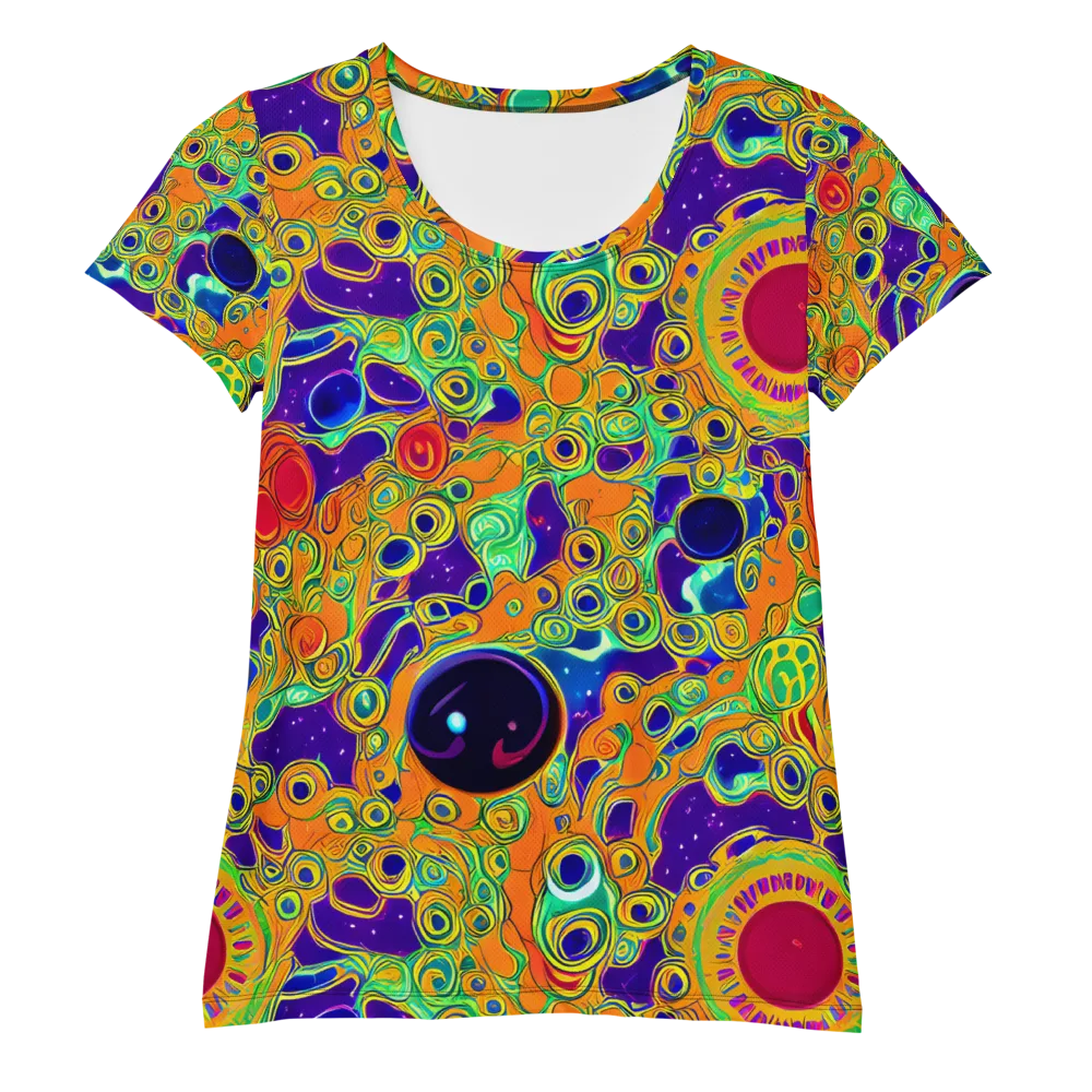 Infinite Tangle on Women's Athletic T-Shirt — Front