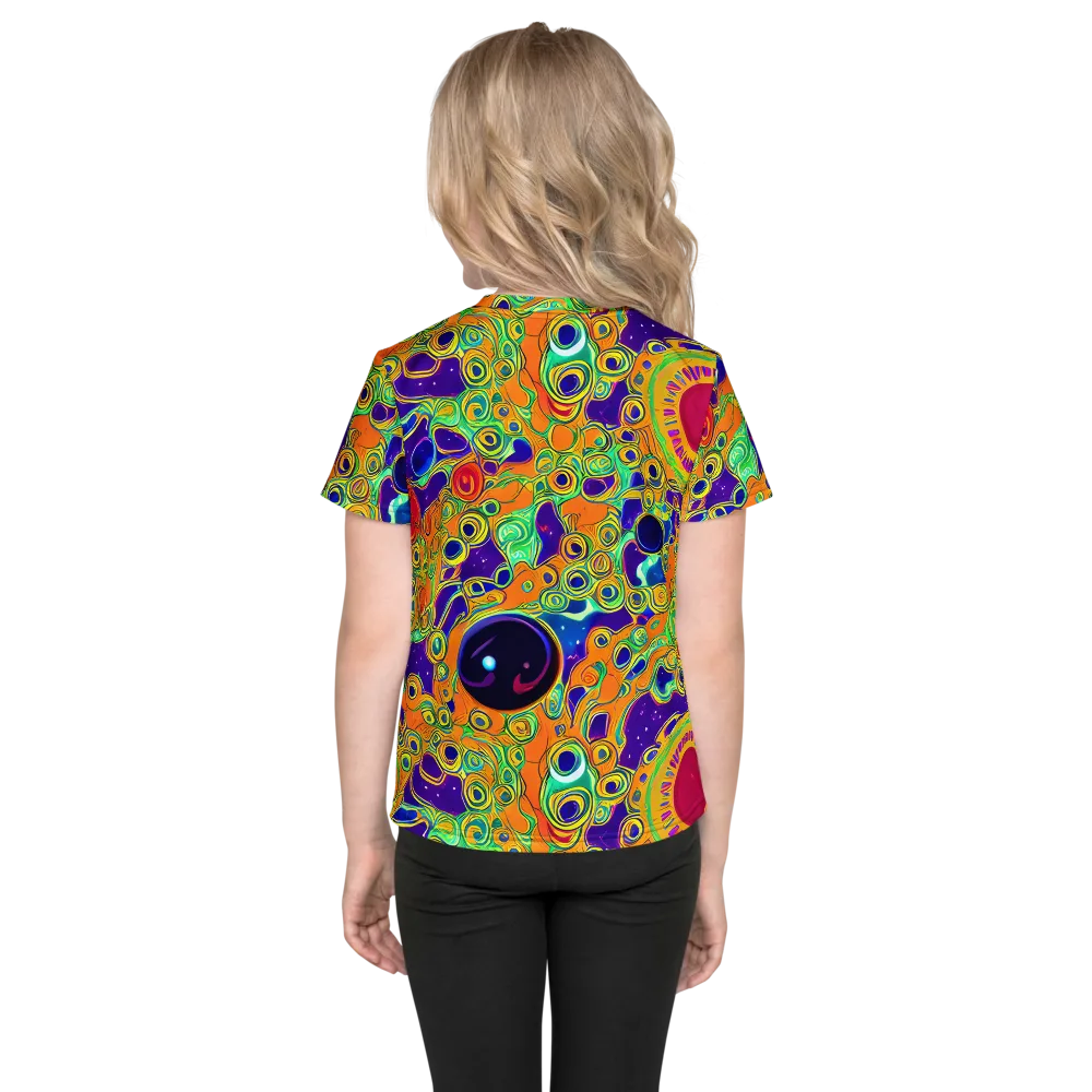Infinite Tangle on Kids Crew Neck T-Shirt — Back