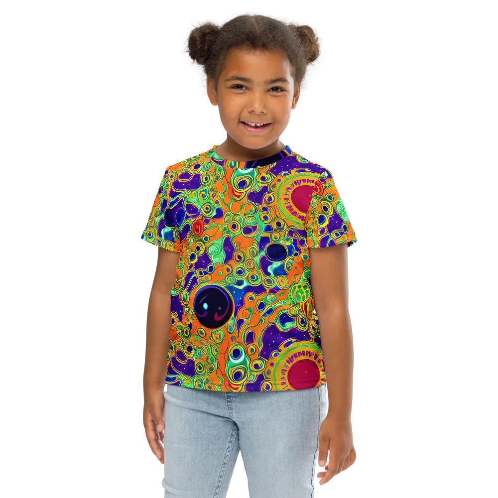 Infinite Tangle on Kids Crew Neck T-Shirt — Front