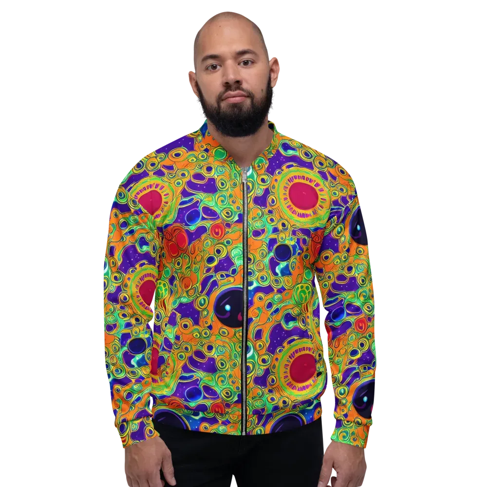 Infinite Tangle on Bomber Jacket — Front