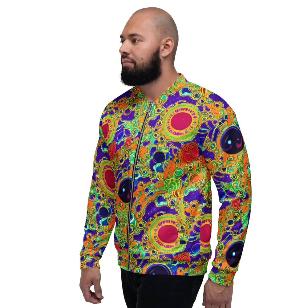 Infinite Tangle on Bomber Jacket — Left