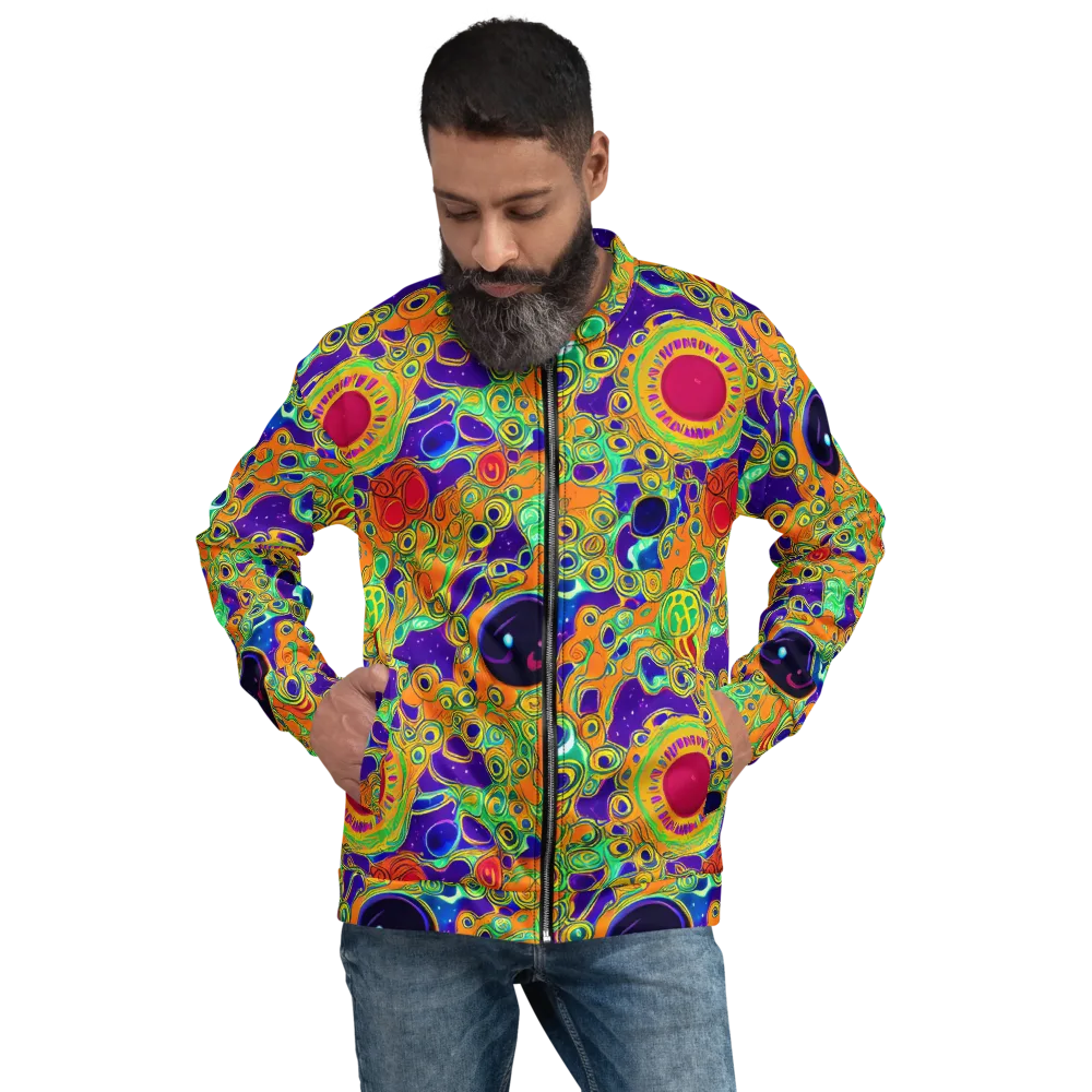 Infinite Tangle on Bomber Jacket — Front
