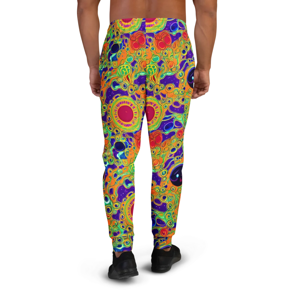 Infinite Tangle on Men's Joggers — Back