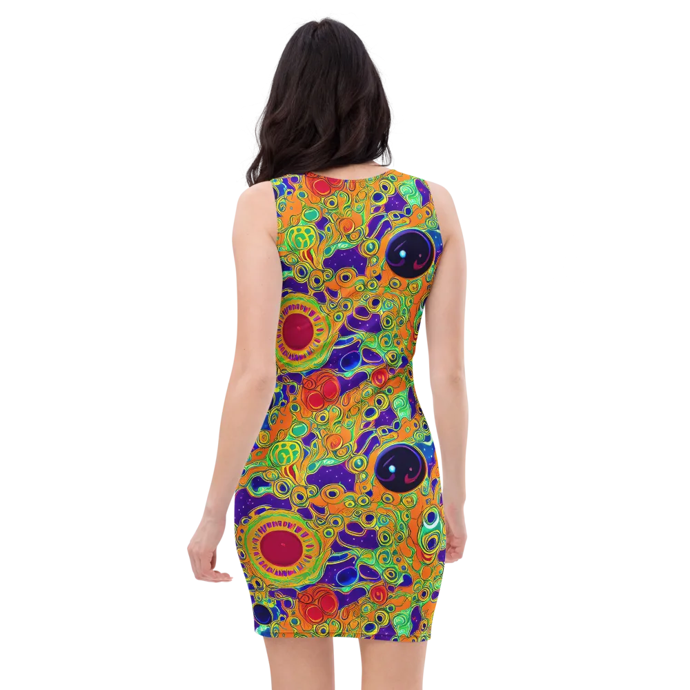 Infinite Tangle on Bodycon Dress — Back