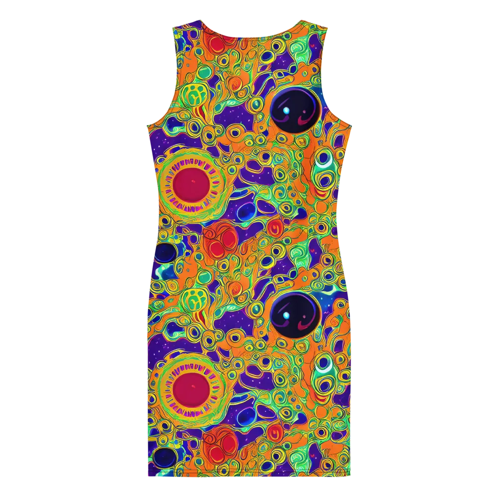 Infinite Tangle on Bodycon Dress — Back
