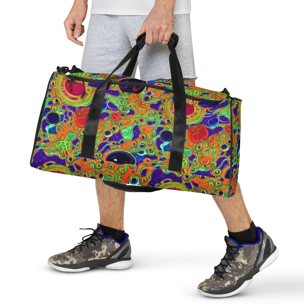 Infinite Tangle on Duffle Bag — Front