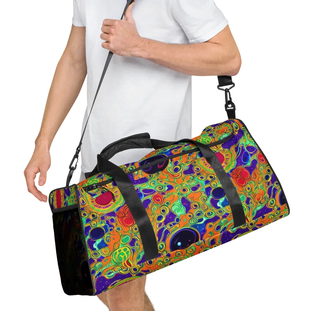 Infinite Tangle on Duffle Bag — Right Front