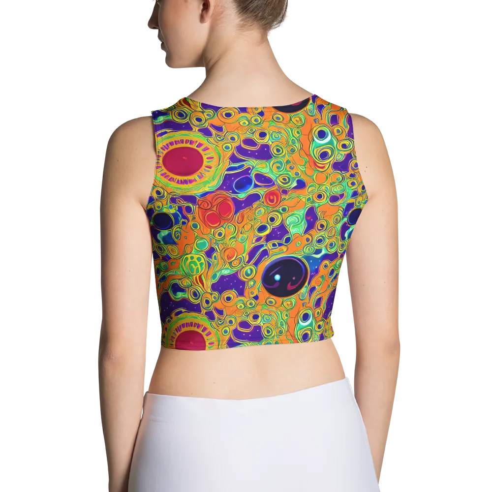 Infinite Tangle on Crop Top — Back
