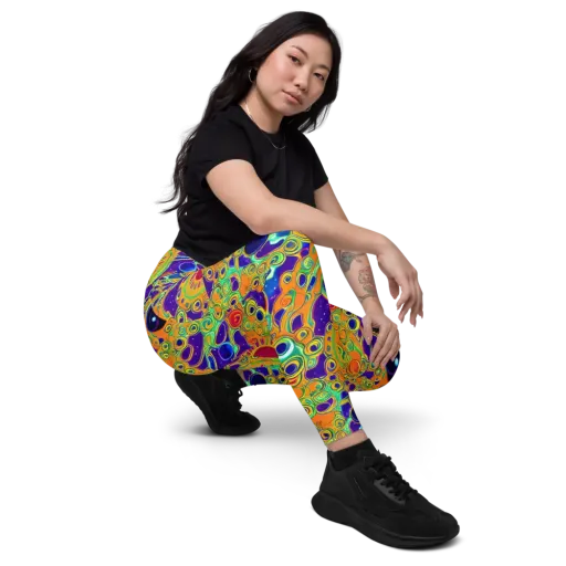 Infinite Tangle on a Leggings with Pockets