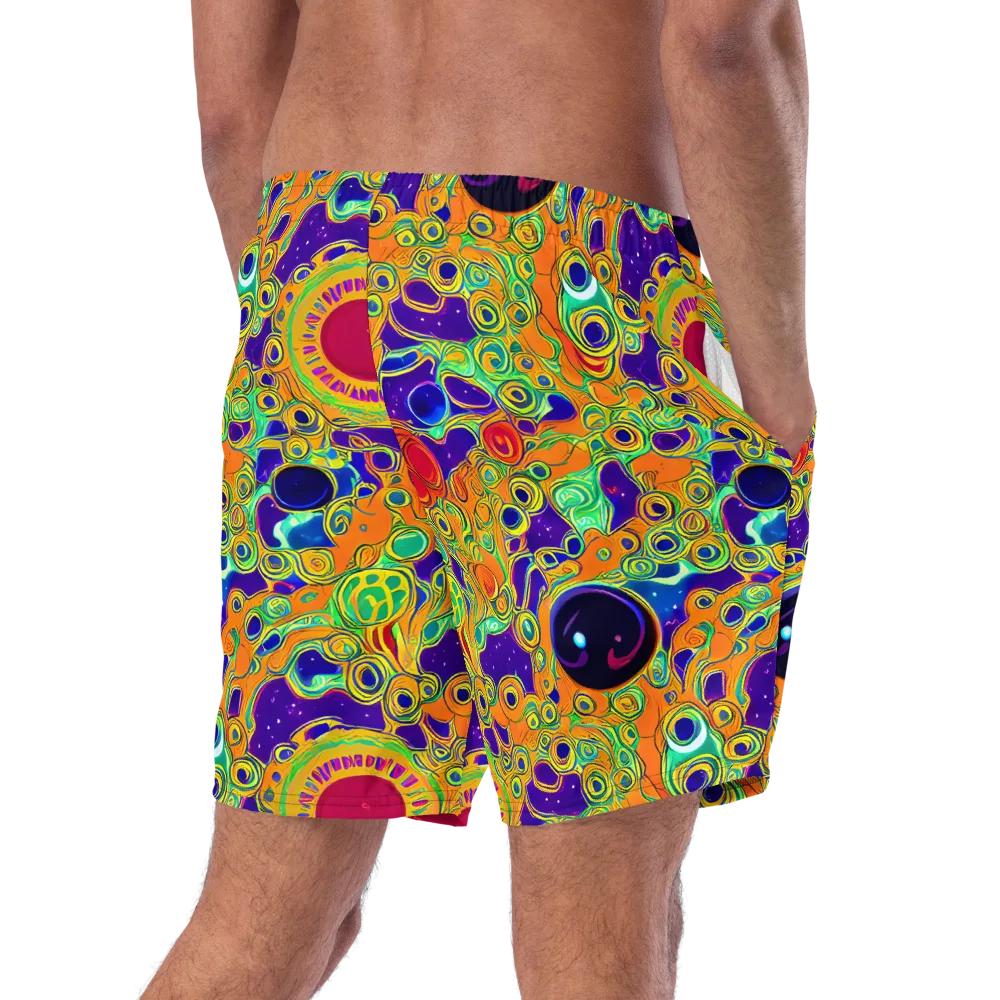 Infinite Tangle on Swim Trunks — Right Back