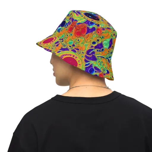 Infinite Tangle on a Reversible Bucket Hat