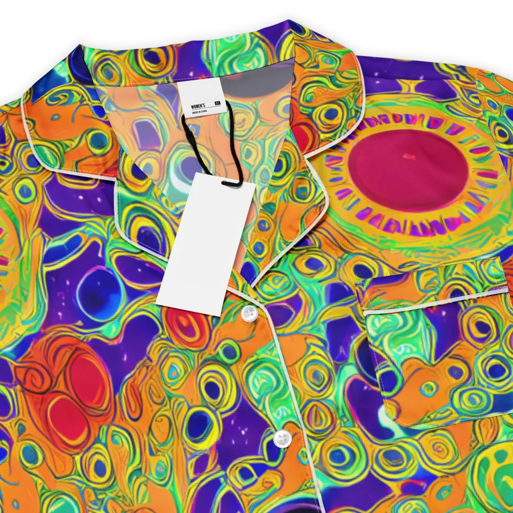Infinite Tangle on Women's Short Sleeve Pajama Top — Product details
