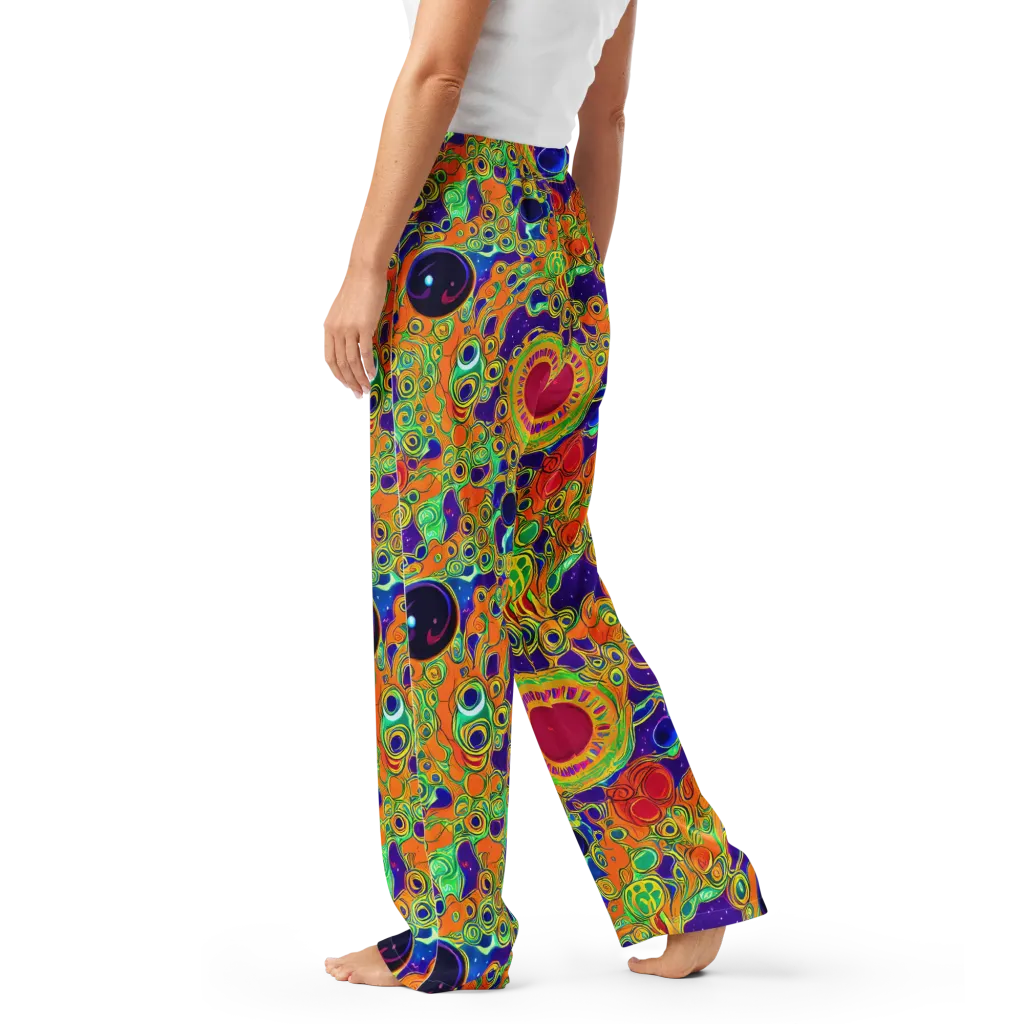 Infinite Tangle on Women's Pajama Pants — Left