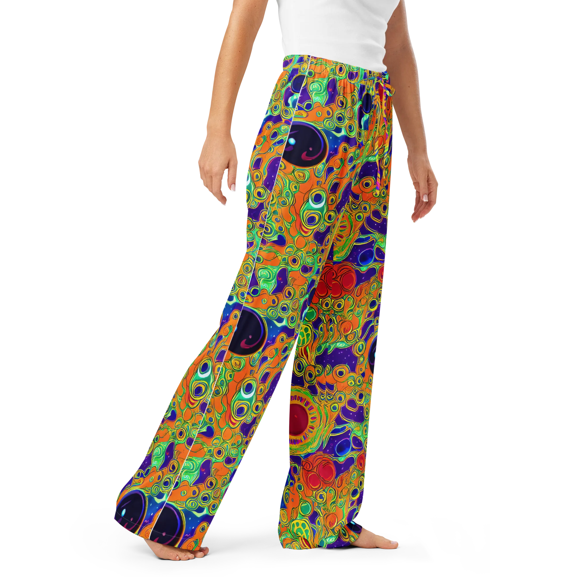 Infinite Tangle on Women's Pajama Pants — Right Front