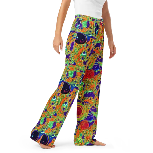 Infinite Tangle on a Women's Pajama Pants