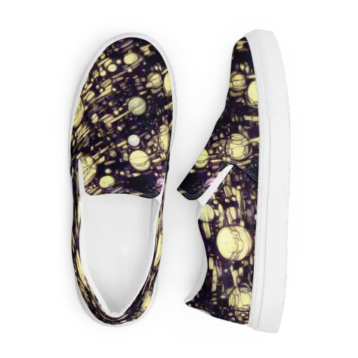 Lunar Electric on a Men's Slip-On Canvas Shoes