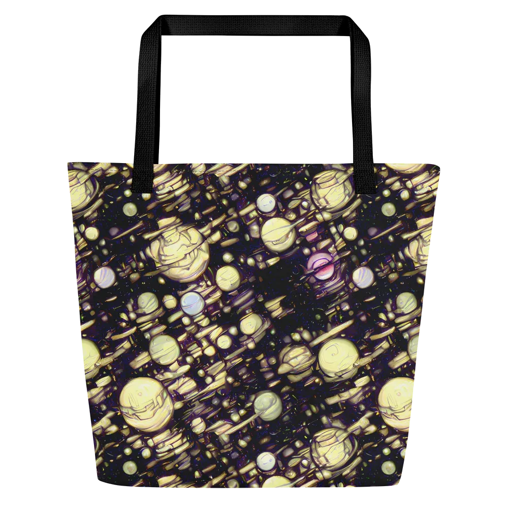 Lunar Electric on Large Tote Bag W/ Pocket — Front
