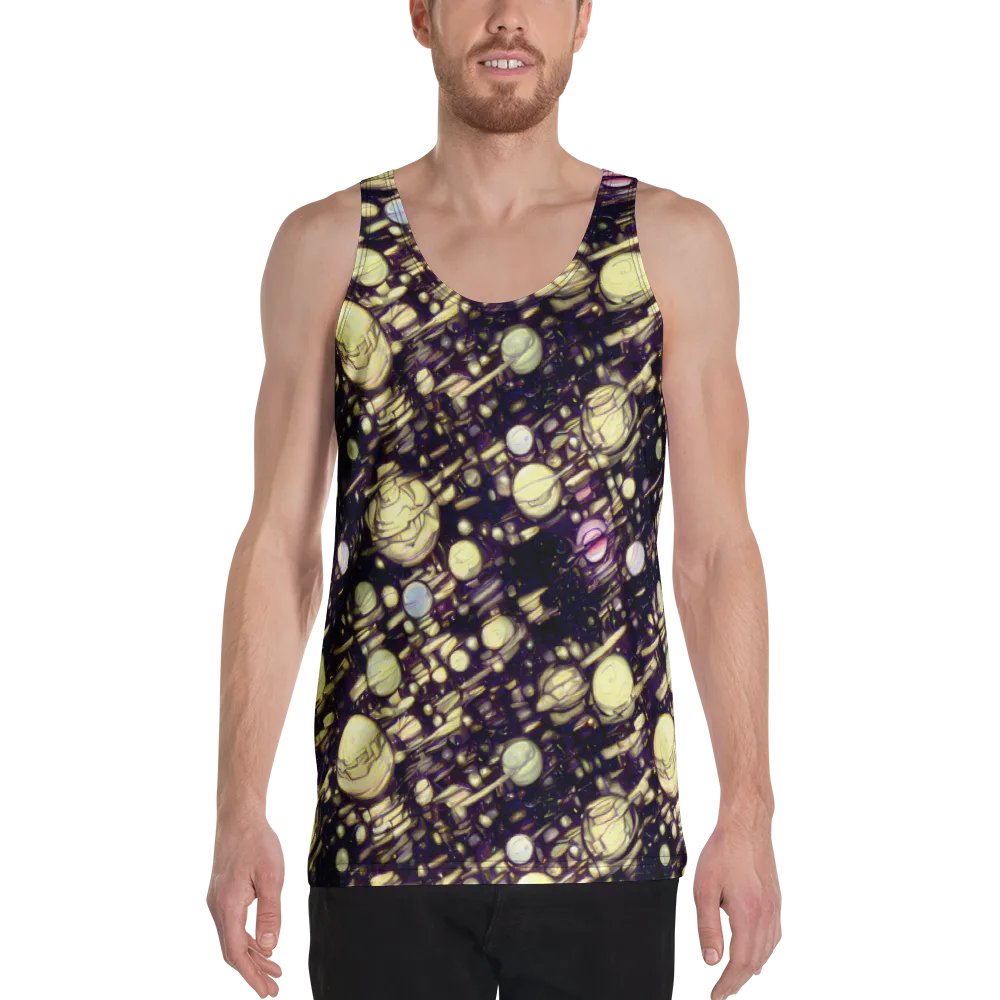 Lunar Electric on Men's Tank Top — Front