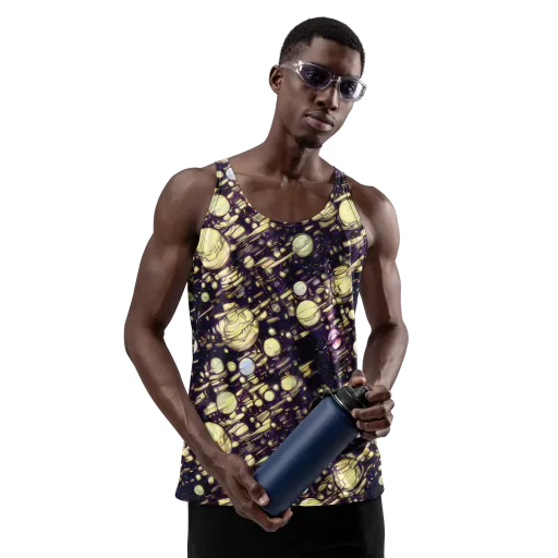 Lunar Electric on a Men's Tank Top