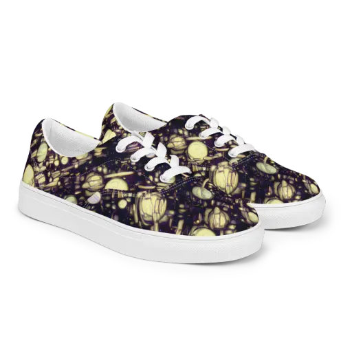Lunar Electric on a Men's Lace-Up Canvas Shoes