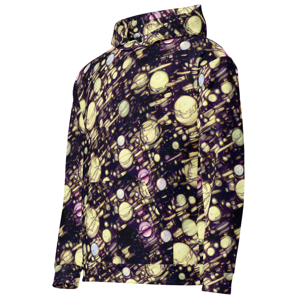 Lunar Electric on Cotton Hoodie — Left Front