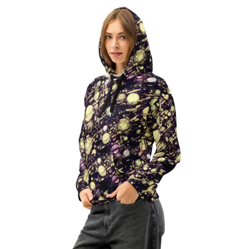 Lunar Electric on a Cotton Hoodie