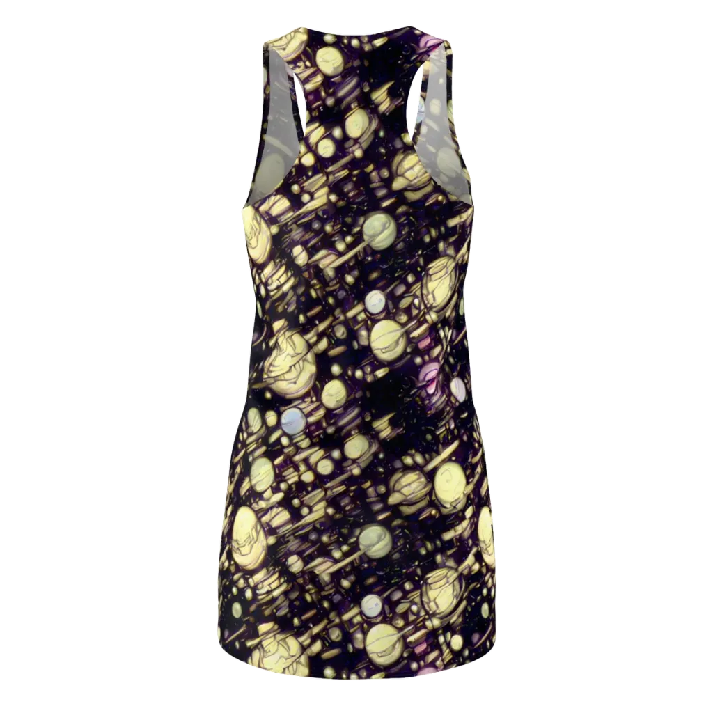Lunar Electric on Racerback Dress — Back