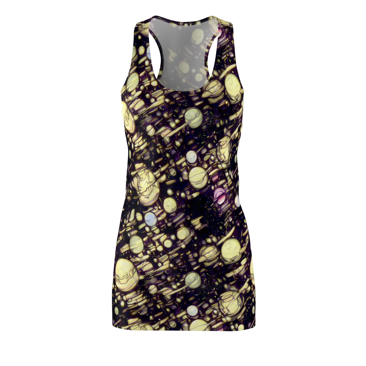 Lunar Electric on Racerback Dress — Front