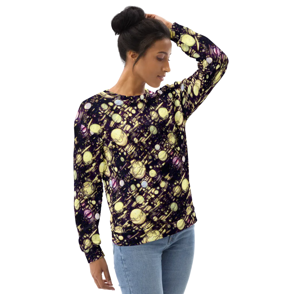 Lunar Electric on Sweatshirt — Right Front